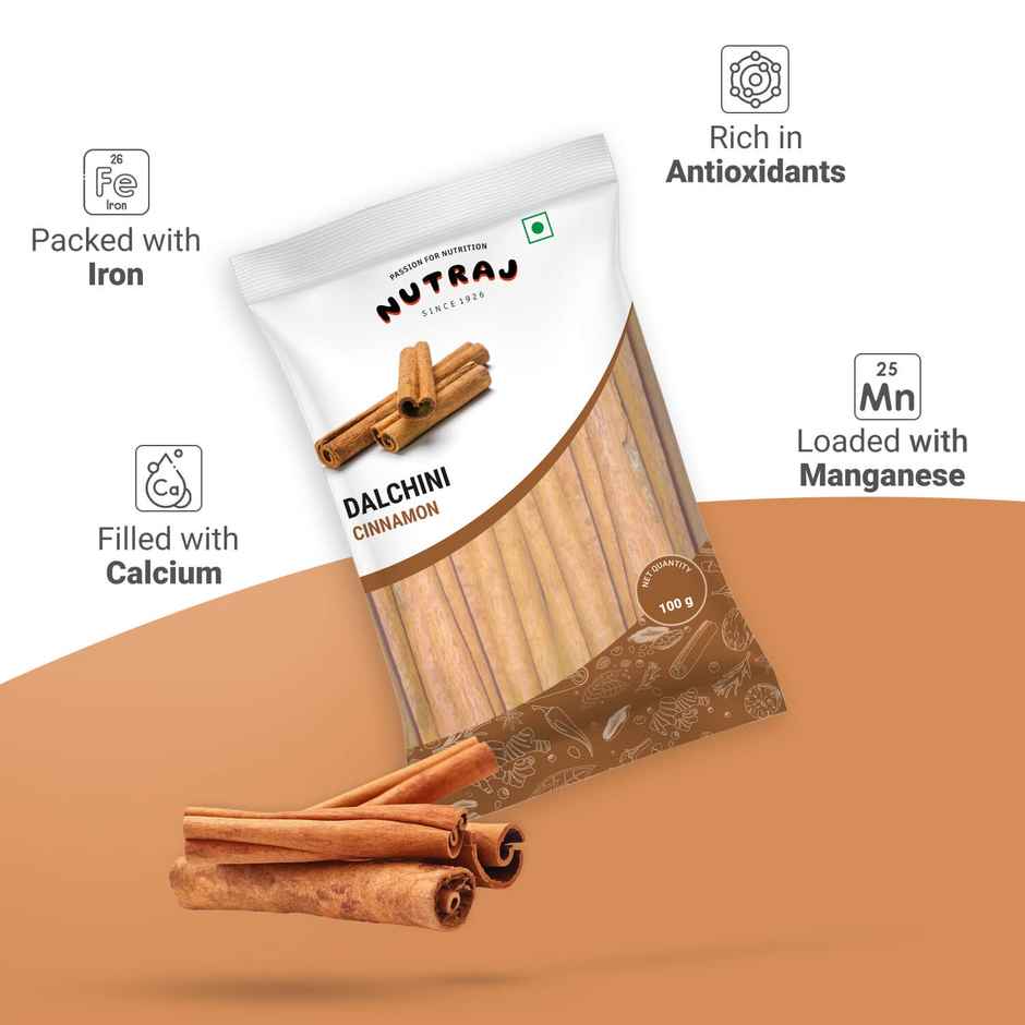 Nutraj Cassia (Cinnamon / Dalchini) Sticks 