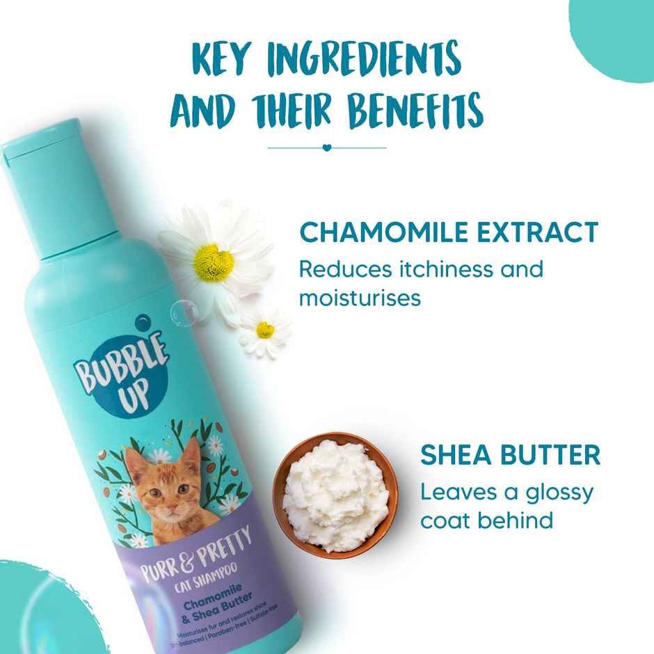 HUFT Bubble Up Cat Shampoo - Chamomile & Shea Butter