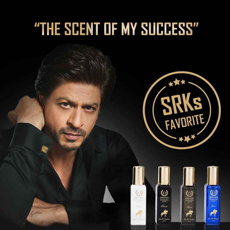 DENVER Sporting Club EDP- SRK's Favorite Luxury Gift Pack Set Eau de Parfum For Men