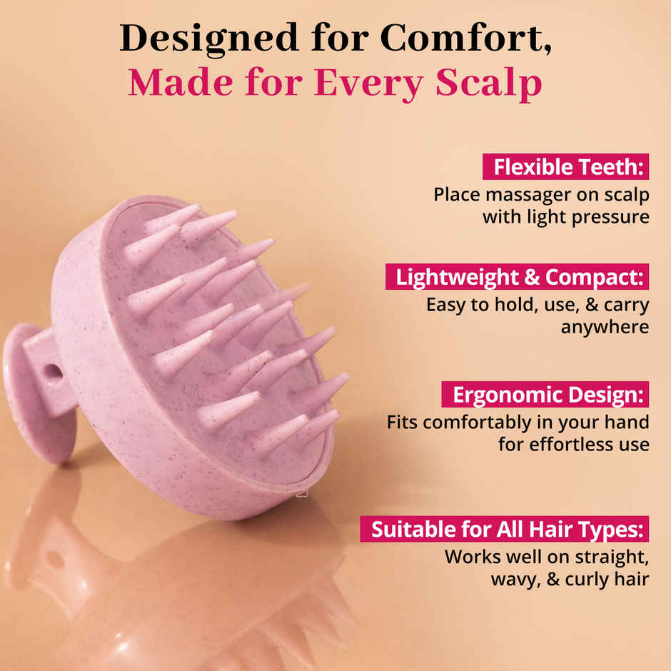 ENN Beauty Root Ritual Hair Scalp Massager | Reduces Hair Fall & Soothes Scalp Tension