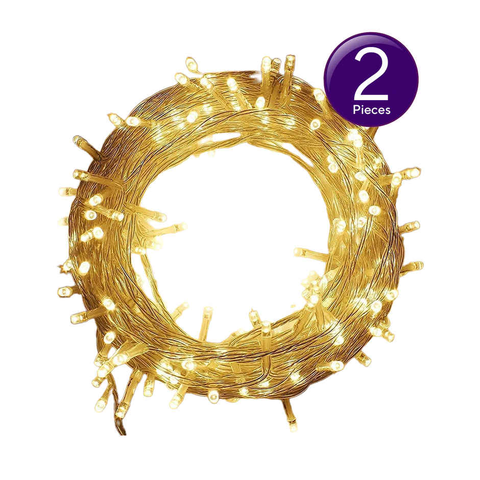 Quace 12M Warm White String Light Combo