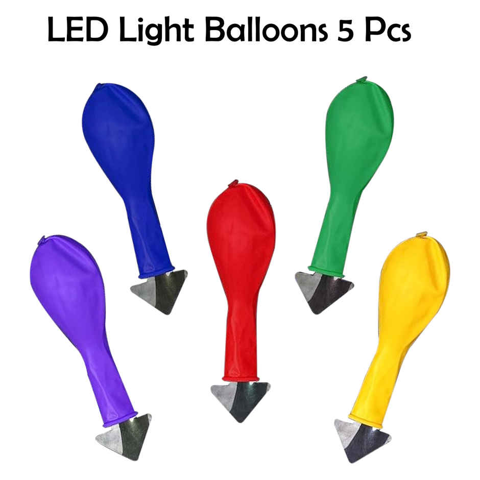 Party Propz Multicolor Led Balloons For Party Decoration