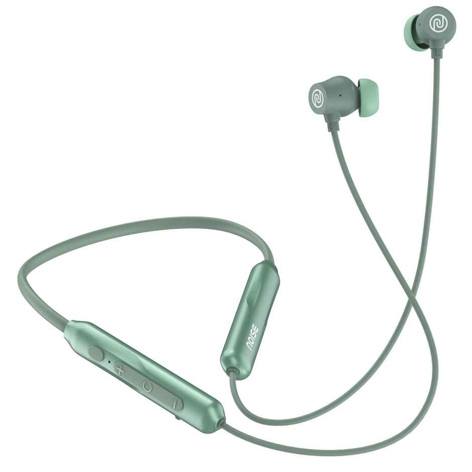 Noise Airwave Pro Bluetooth Wireless Neckband Earphones with Mic - Metallic Green