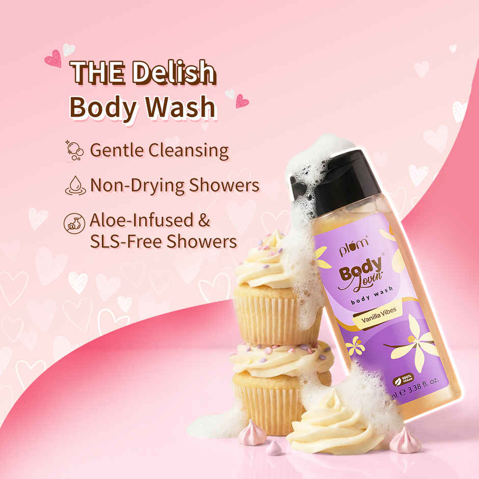 Plum BodyLovin Sweet Vanilla Treats Bath & Body Gift Set