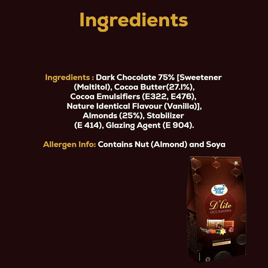 Sugar Free D'Lite Chocolate Minis | Chocolate