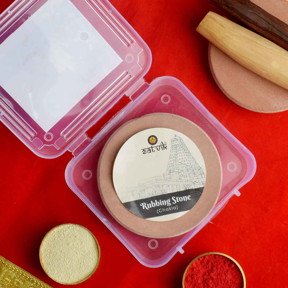 Sandalwood Stick Rubbing Stone | Chakla | Satvik