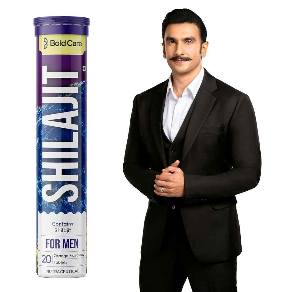 Bold Care Shilajit Effervescent Tablets for Natural Stamina Support