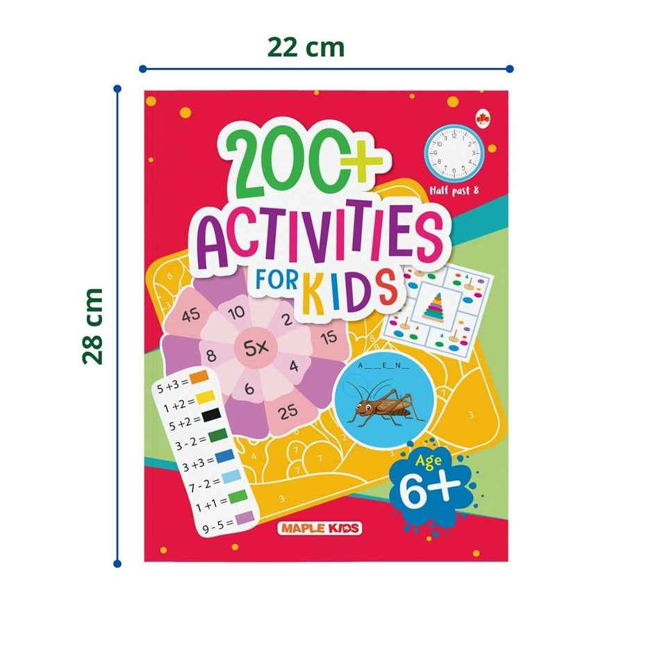 Brain Activity Book for Kids - 200+ Brain Boosting Activities for Age 6+