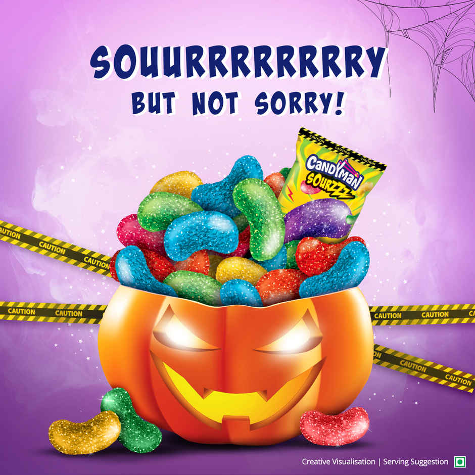 Candyman Sourzzz | Shockingly Sour Candy | Free Toy inside