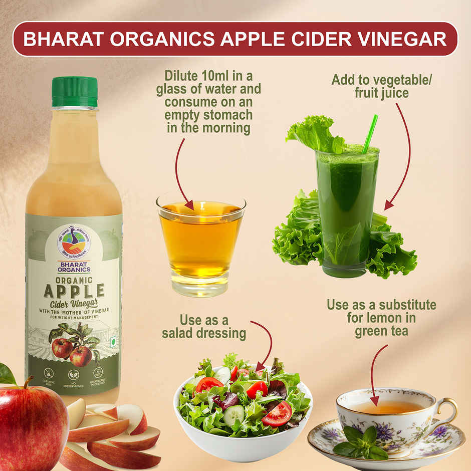 Bharat Organics Apple Cider Vinegar