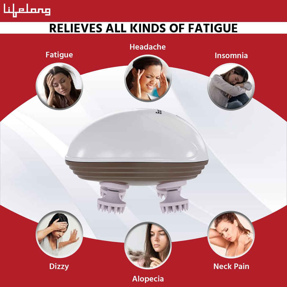 Lifelong LLM594 Head and Body Massager - Full Body Pain Relief | Deep Clean