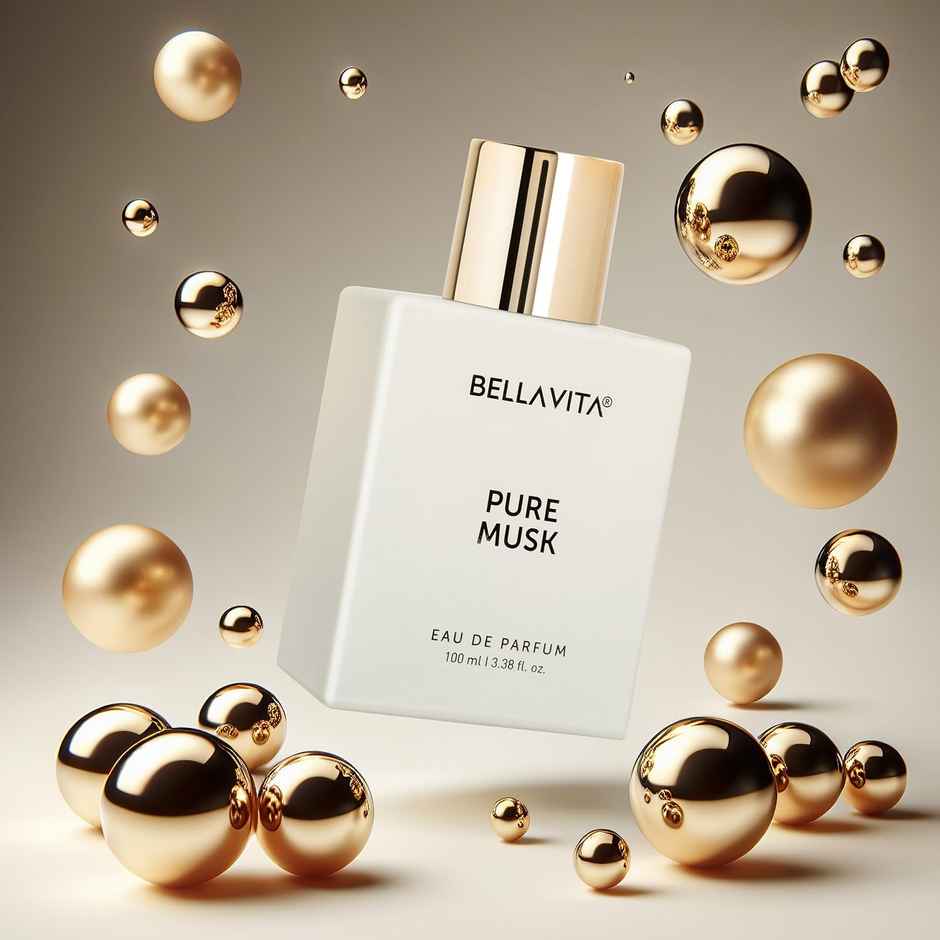Bella Vita Unisex Pure Musk Edp Long Lasting Perfume For Men And Women
