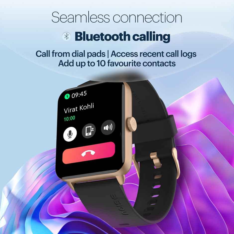 Noise ColorFit Icon 2 Vista Smartwatch | Midnight Gold