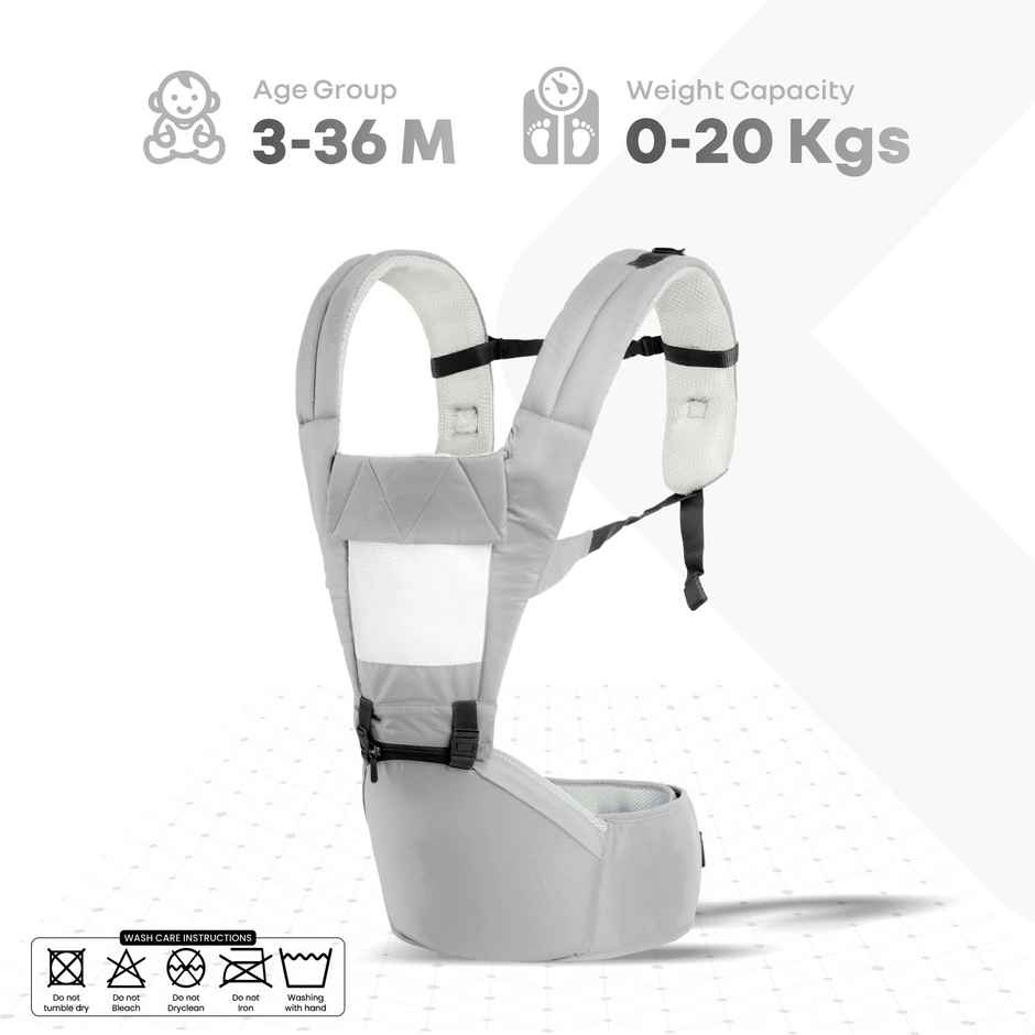 R for Rabbit Upsy Daisy Baby Carrier ( Grey Cream )