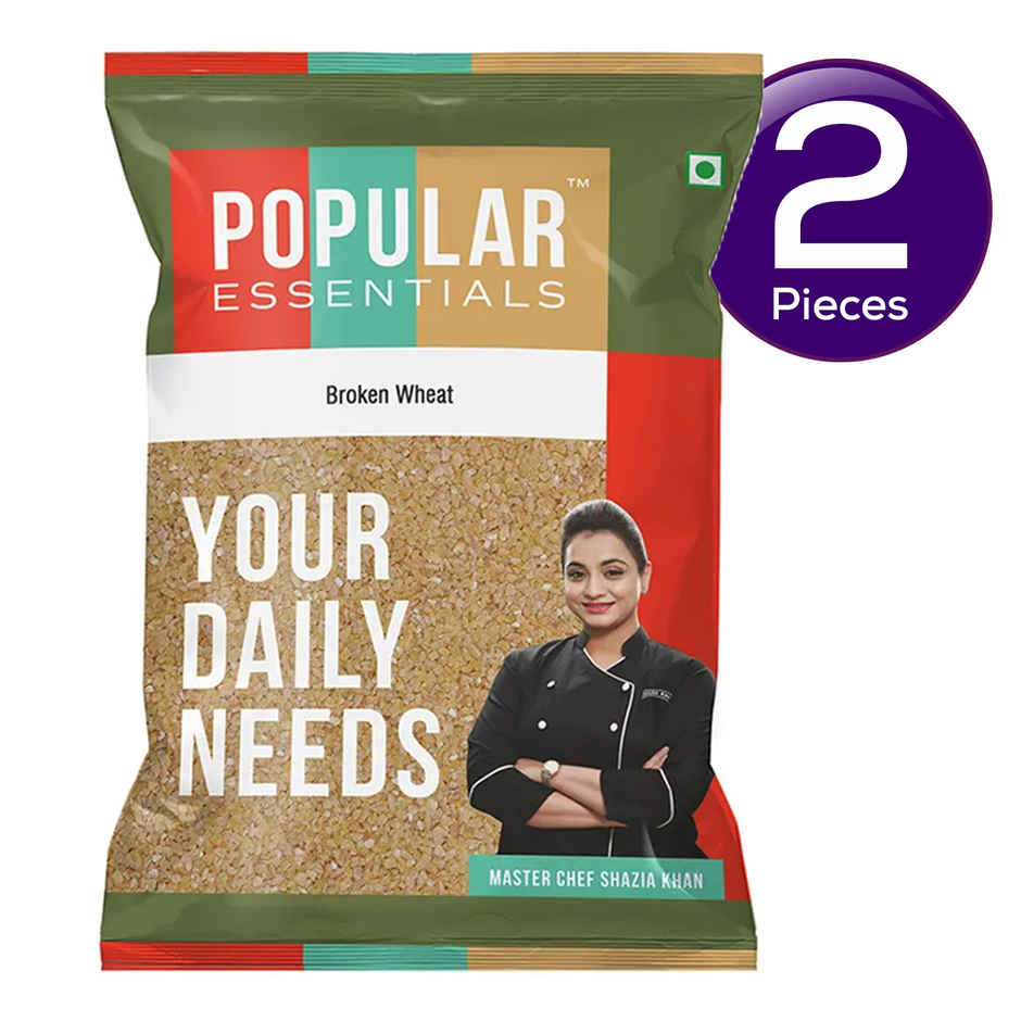 Popular Essentials Broken Wheat/Daliya Combo