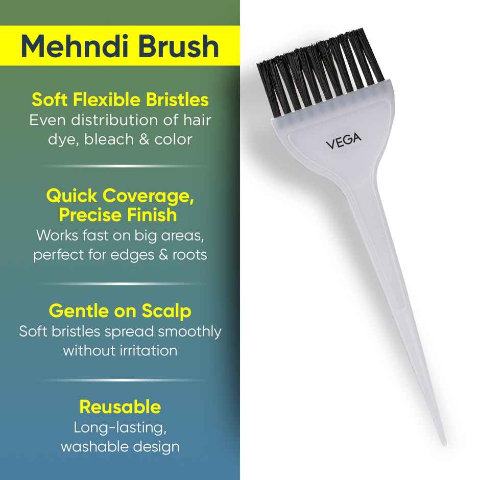VEGA Professional Dye/Mehandi Hair Brush, (PMB-01)