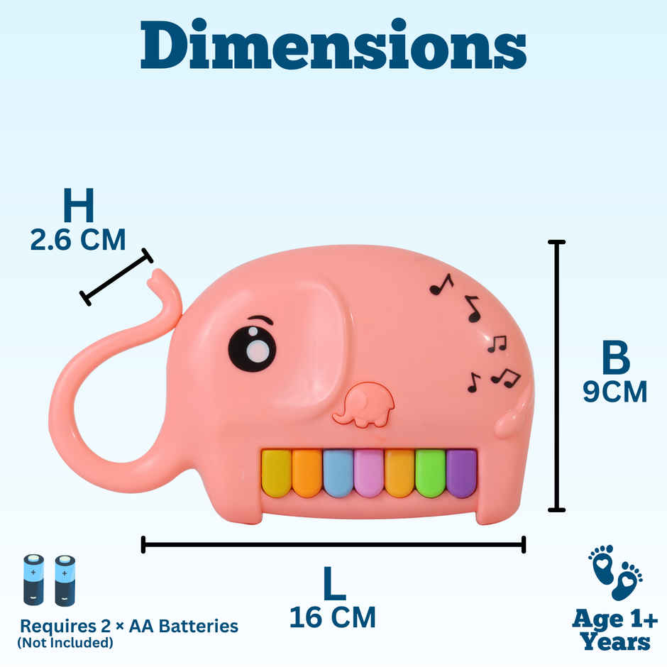 Frendo Musical Elephant | Pink