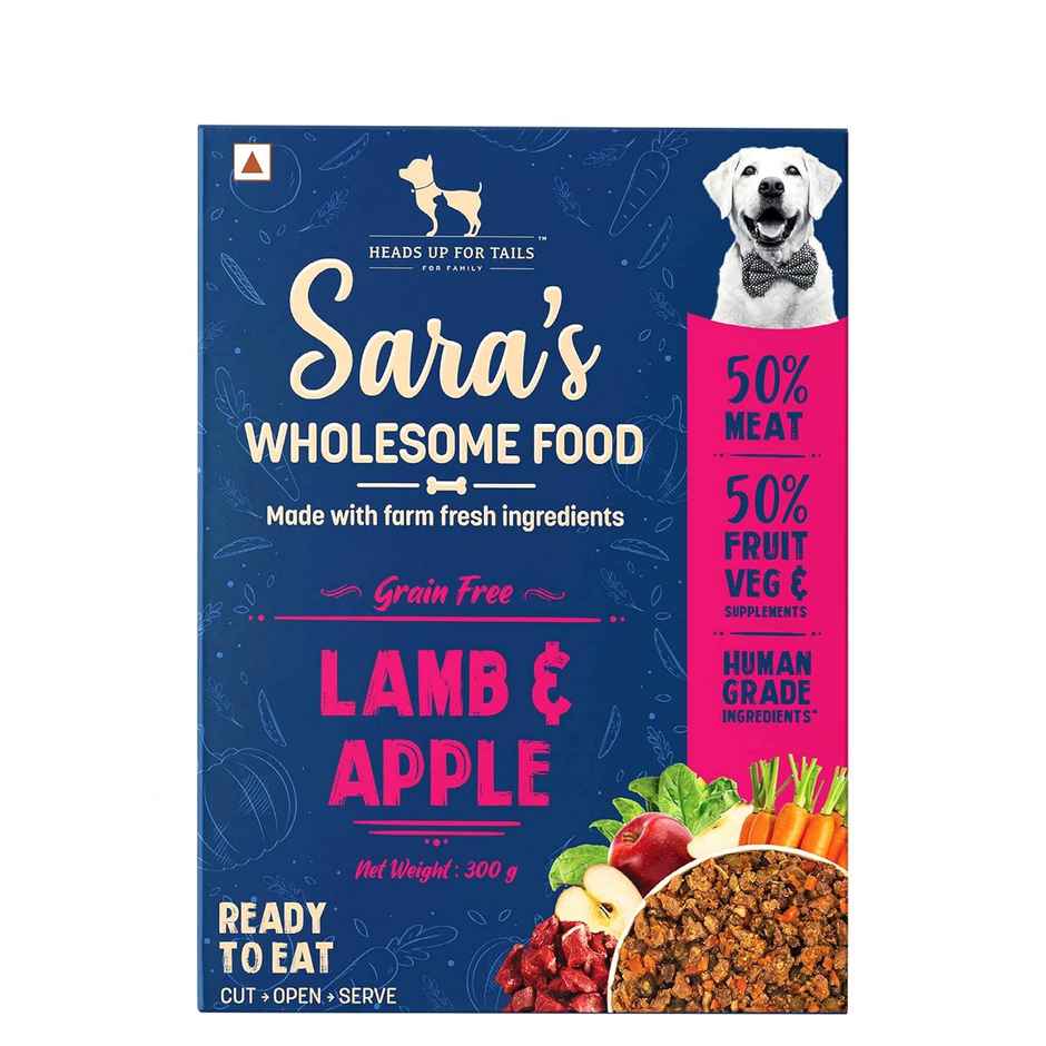 HUFT Sara's Wholesome Food - Grain-Free Lamb And Apple Dog Food