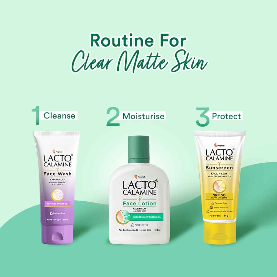 Lacto Calamine Face Lotion For Oil Balance - Combination To Normal Skin