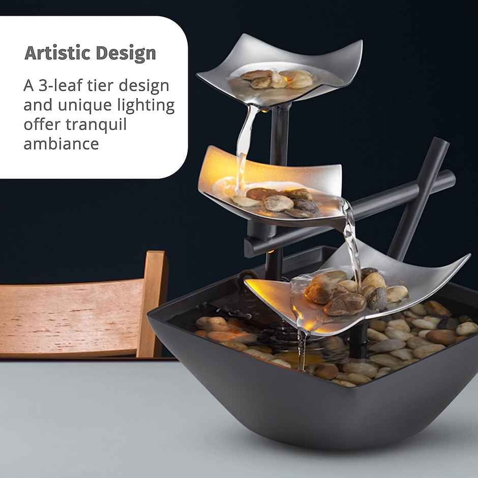 The Artment Modern Art Zen Water Indoor Fountain For Home Décor
