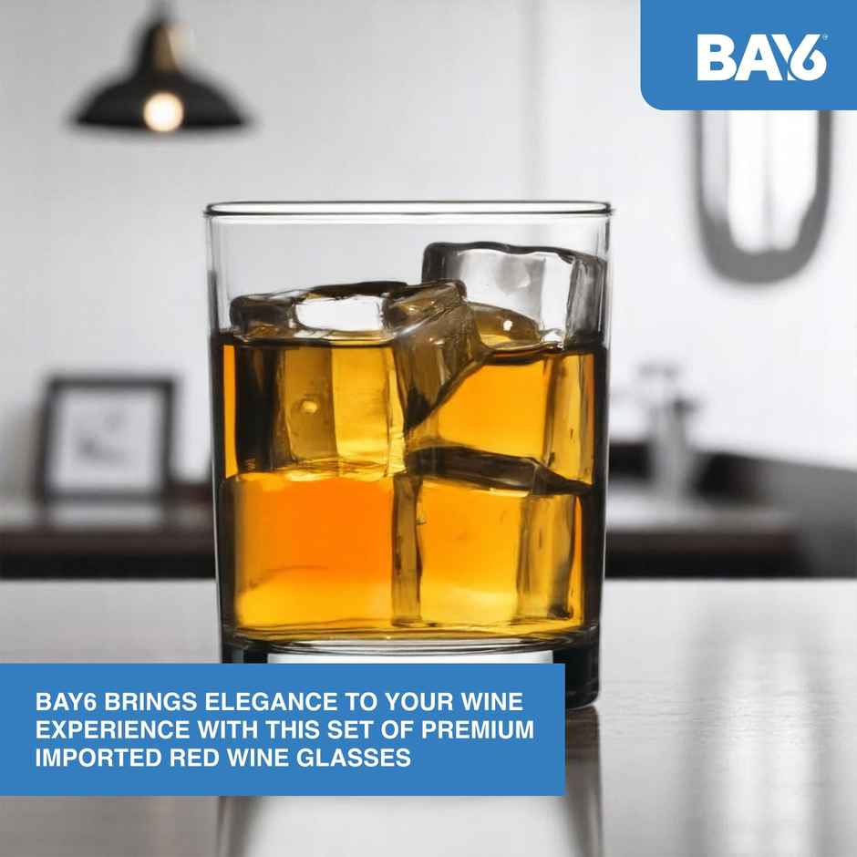 Imported Whisky Glass Set | 300 ml | 6 pc | BAY6