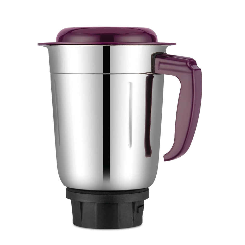 Bajaj Rex Mixer Grinder | 500 W | 3 Jars - Purple