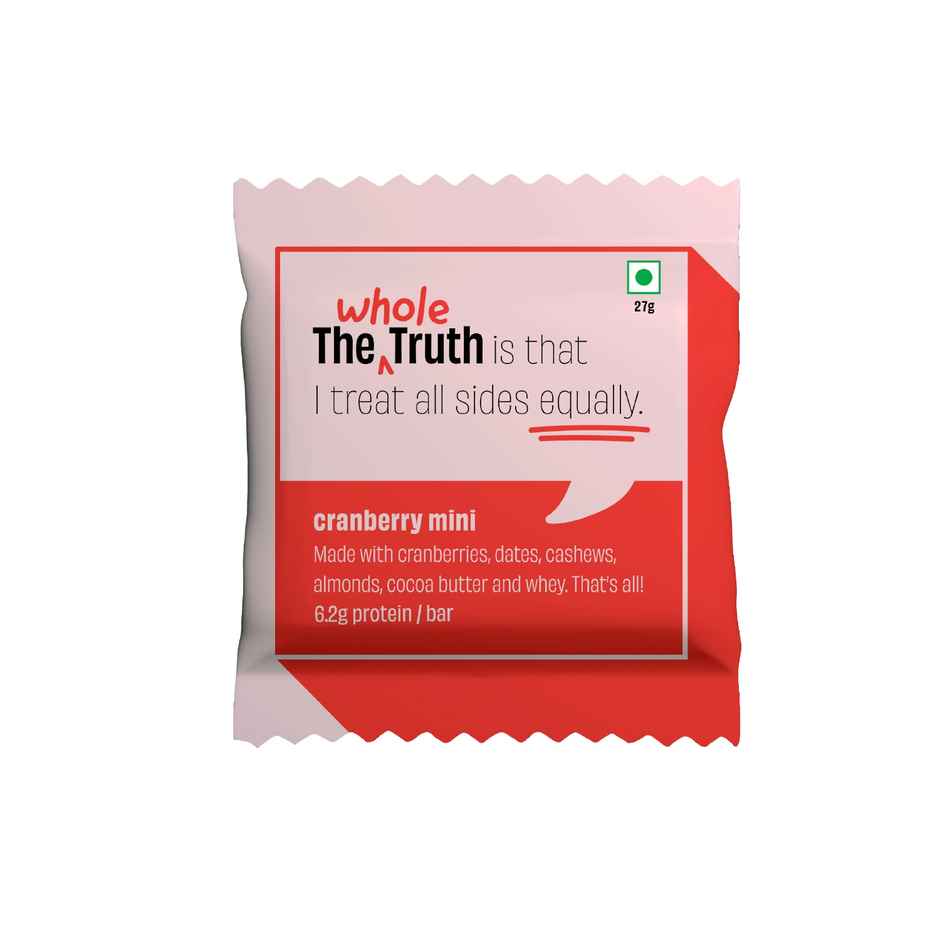 The Whole Truth Cranberry Protein Bar Combo