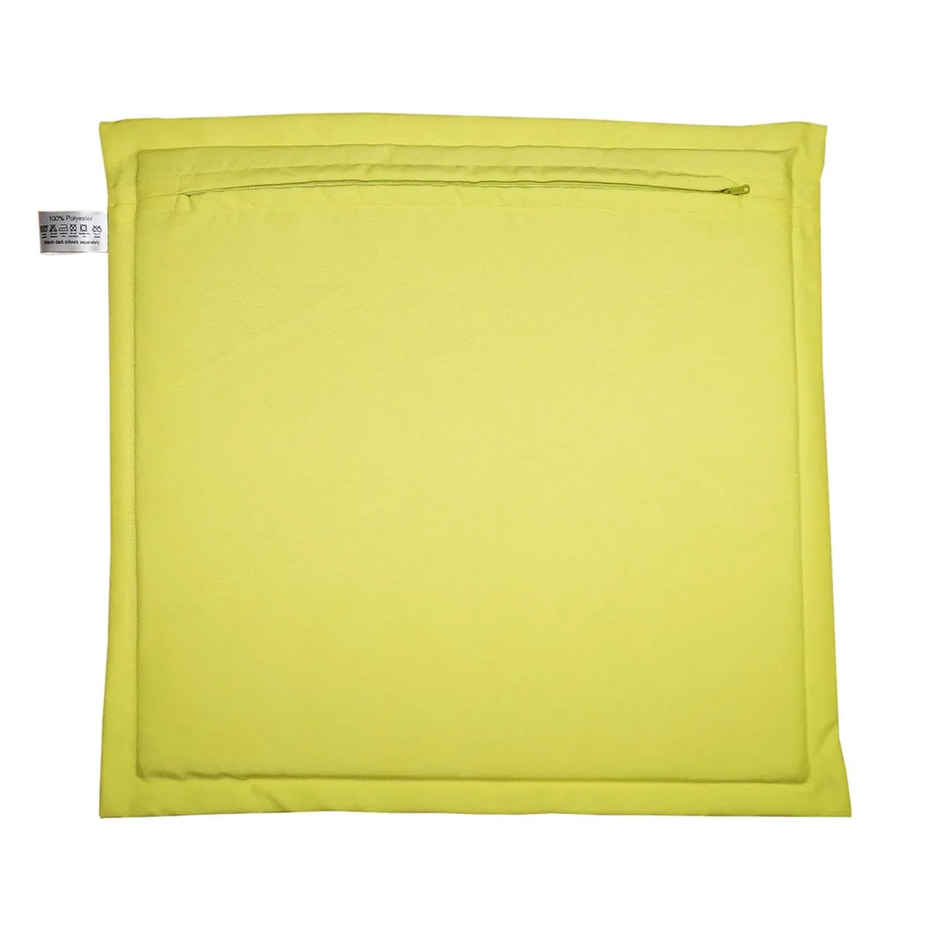 Lushomes Chair Pads - Yellow | 15 x 15 inch