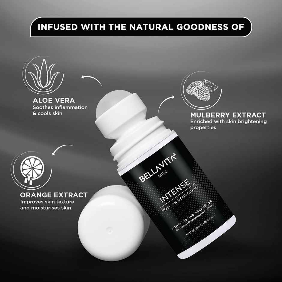 Bella Vita Intense Roll-On Deodrant For Men