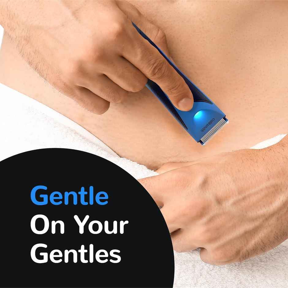 Caresmith Crew Manscaping Body Trimmer: Safe, Rechargeable Trimmer for Intimate Area Grooming