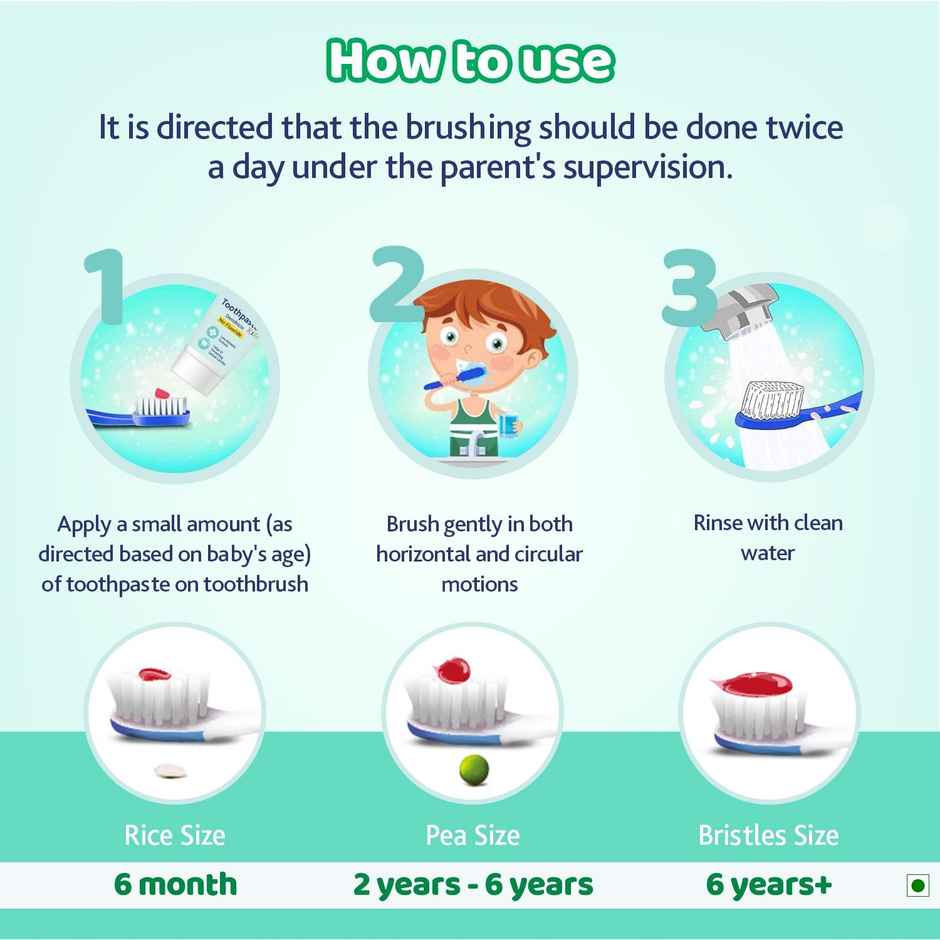 Chicco Toothpaste Mildmint 6Y+ Withfluoride