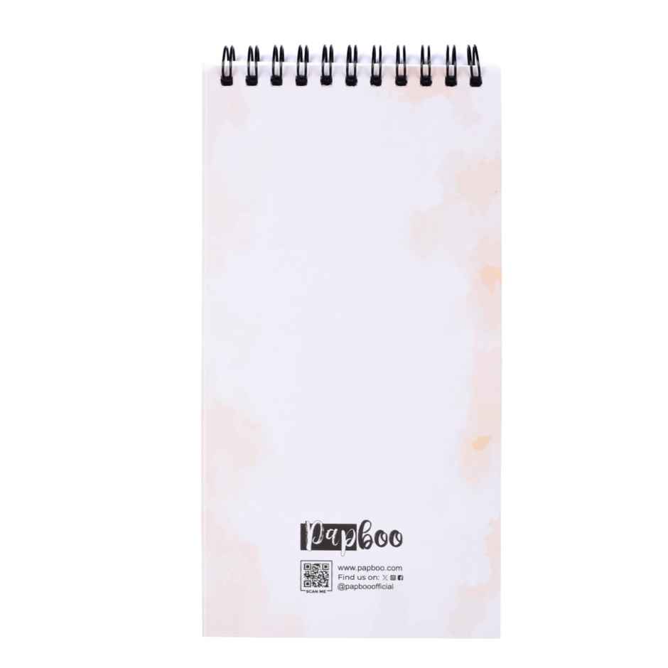 Papboo To-Do List With 80 Planing Pages 4*8 Inches, 70 Gsm Paper - Coffee Girl