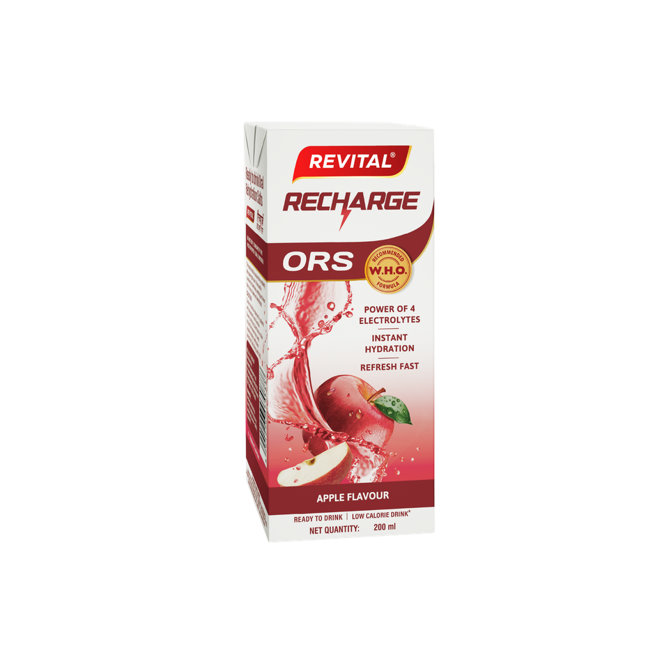 Revital Recharge ORS - Apple Flavour