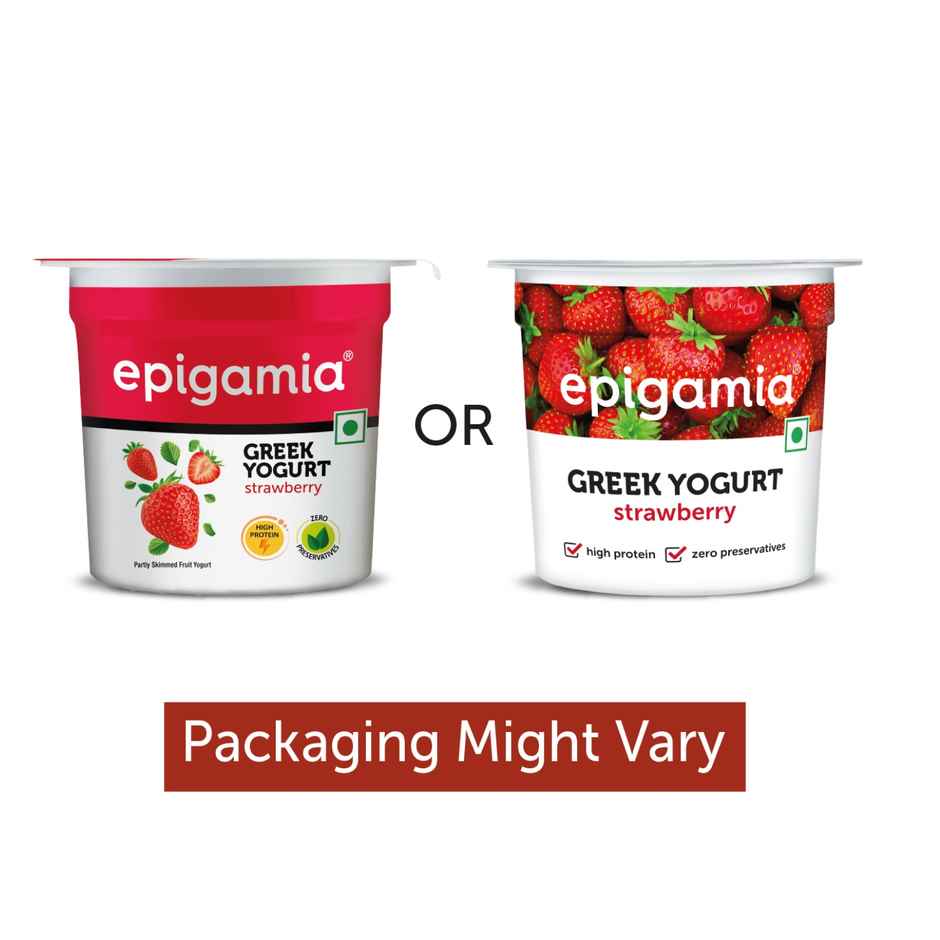 Kellogg's Crunchy Fruit & Nut Breakfast Cereals Muesli(750 gms) & Epigamia Greek Yogurt - Strawberry(90 gms) Combo