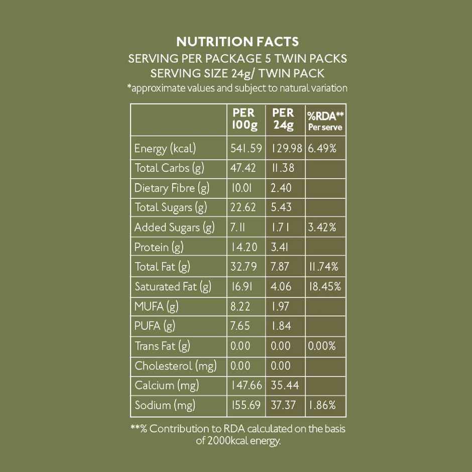 Nourish Organics Almond Buckwheat Cookies