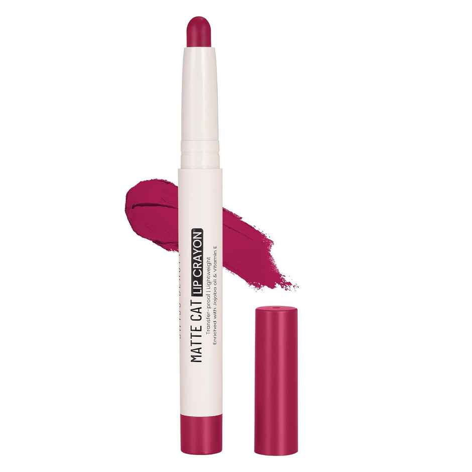 Swiss Beauty Non Transfer Matte Cat Lip Crayon | Sinful Scarlet