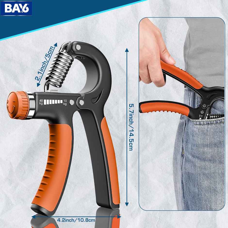 BAY6 Adjustable Hand Grip (10kg - 40kg)