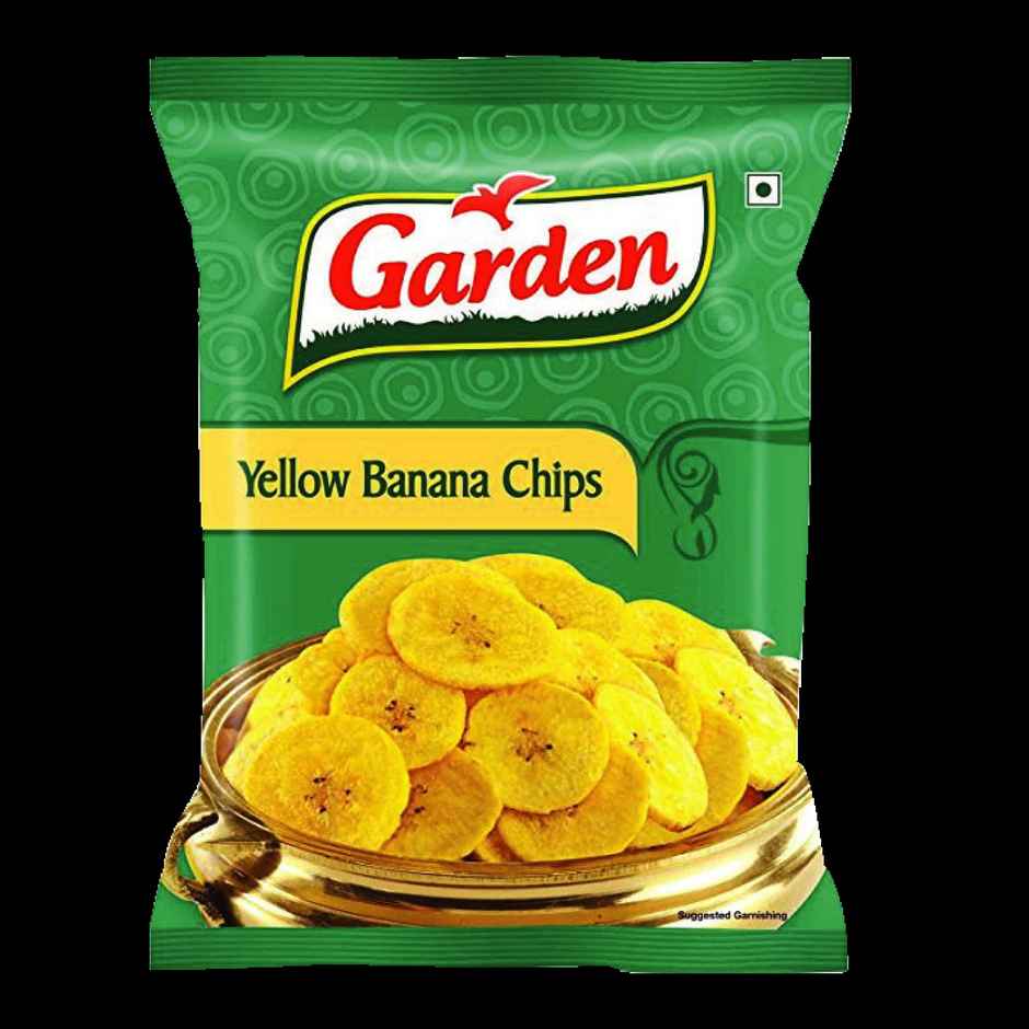 Garden Yellow Banana Chips | Crunchy Fried Snack