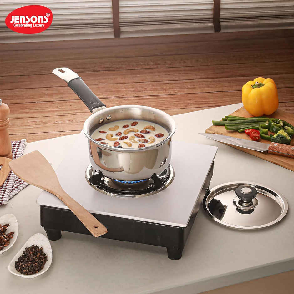 Jensons Induction Friendly Saucepan | 13 Inch | Lid Not Included