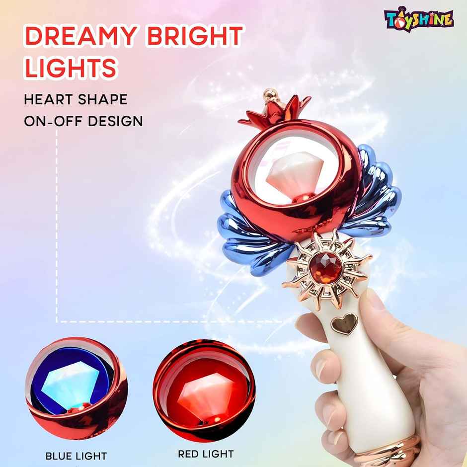 Toyshine Fairy Wand Electric Magic Moon Styling Stick Flashing Toy
