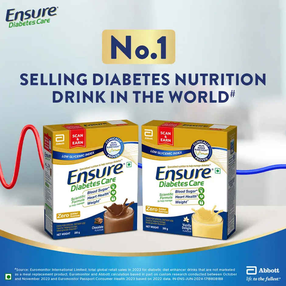 ENSURE Diabetes Care Vanilla Drink Mix