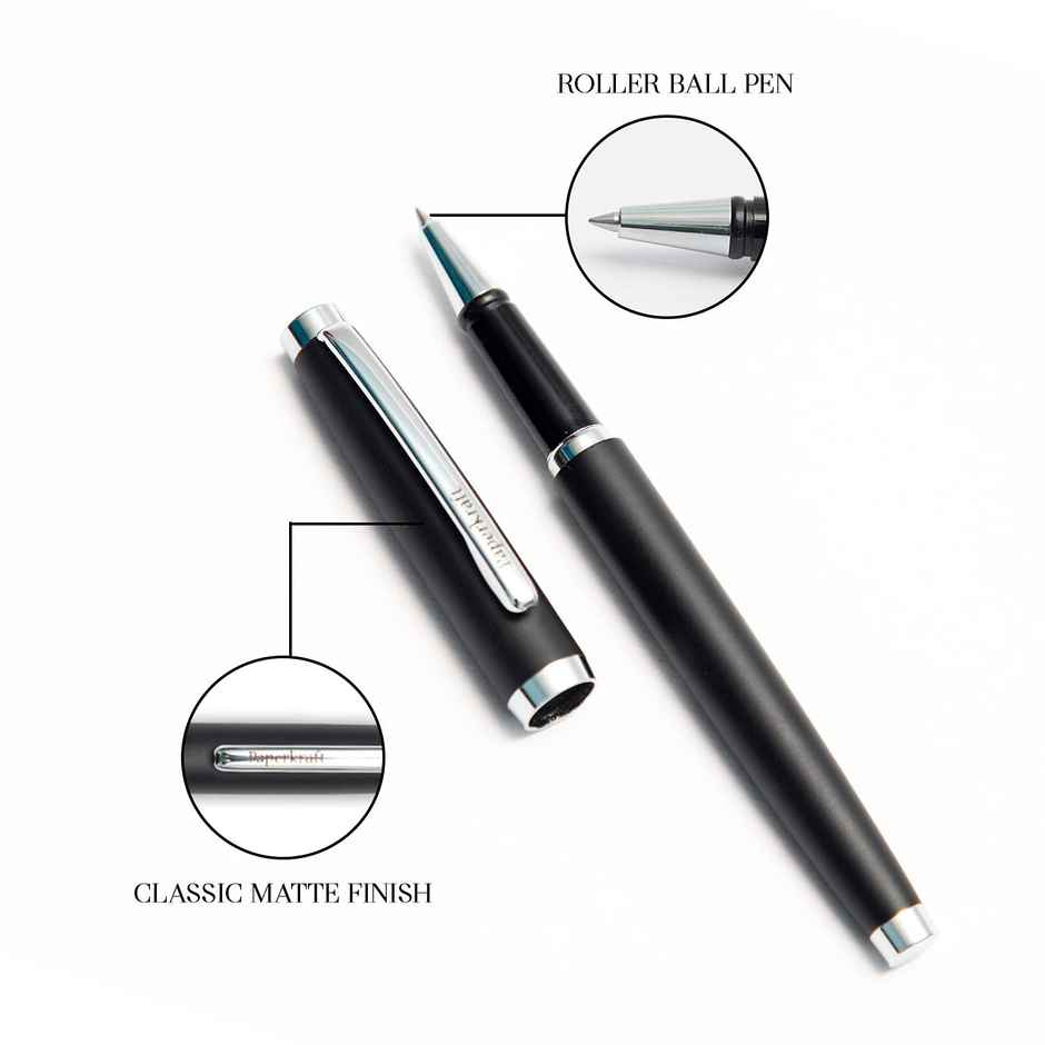 Paperkraft Beethoven Classy Matte Black Pen - 4030233