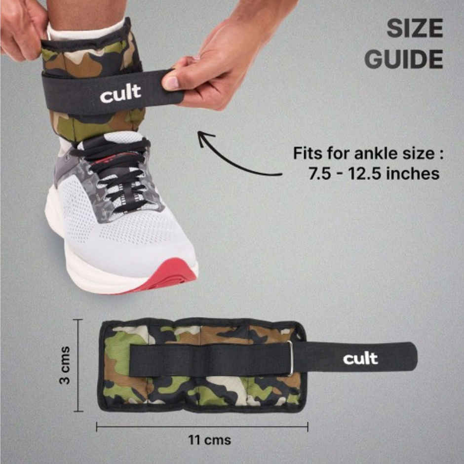 Cult Ankle Weight 0.5kg | Camouflage
