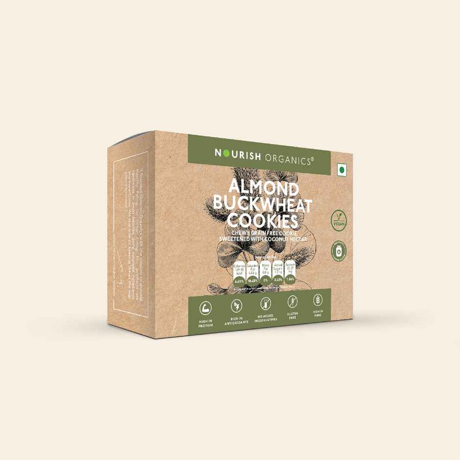 Nourish Organics Almond Buckwheat Cookies