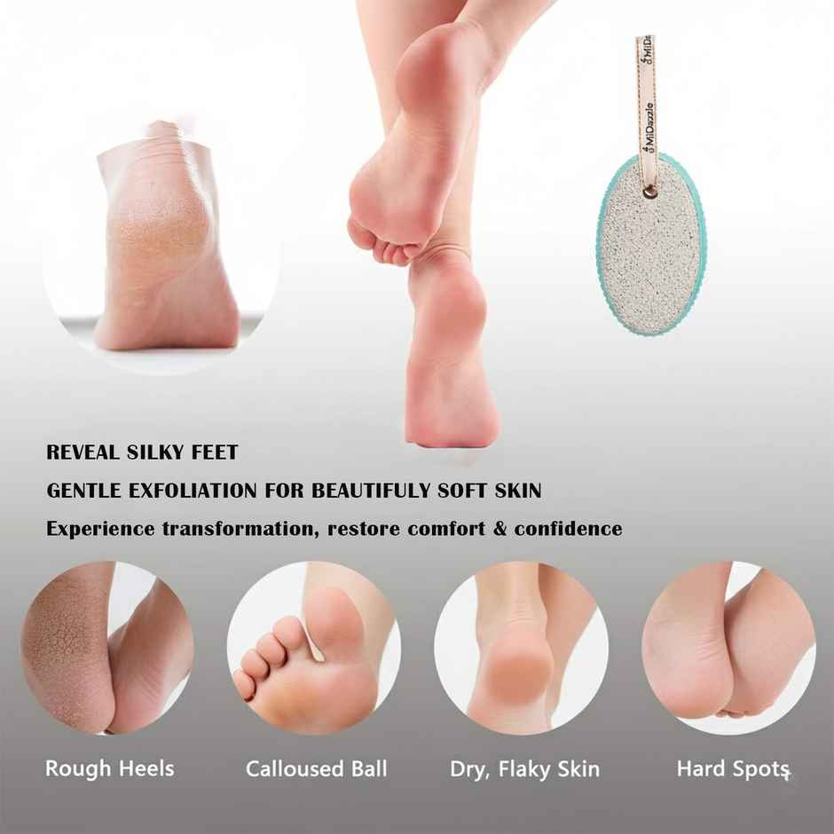 Midazzle Pumice Stone Oval with Grip - Large |MIPS5106