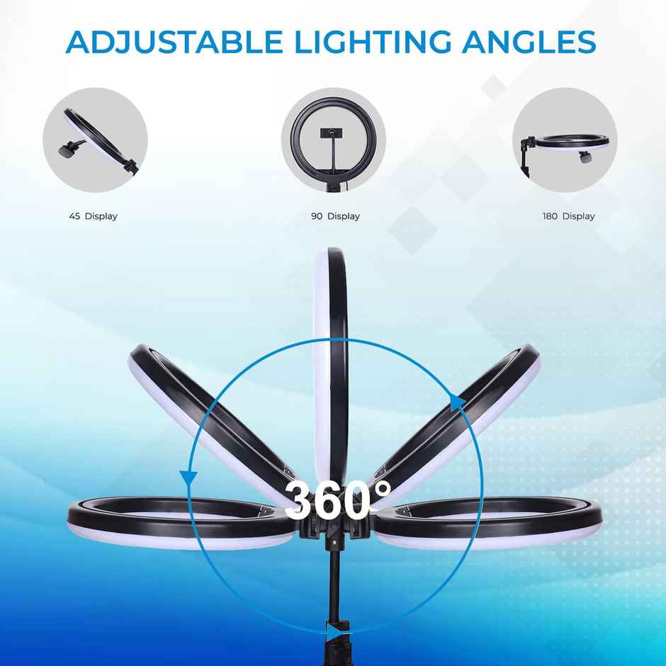 Tygot 12 Inch Ring Light | Without Stand