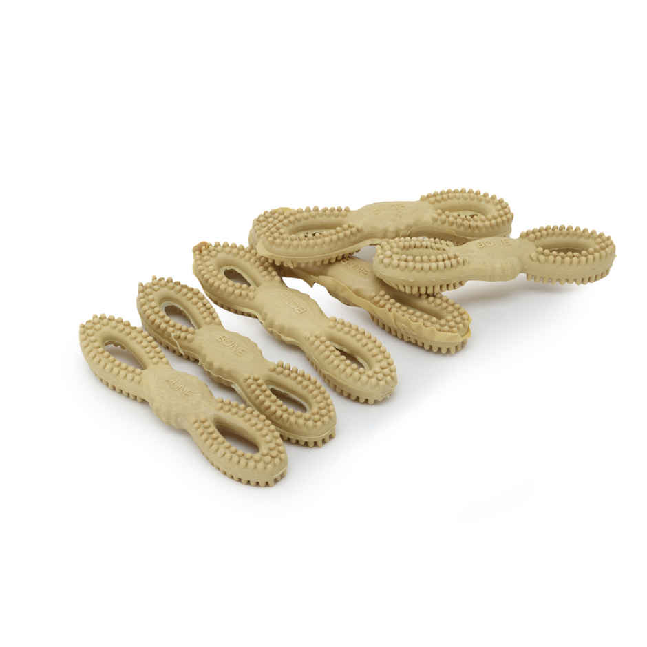 Basil Calcium Milk 360 degree Dental Chew Treat for Dogs & Puppies