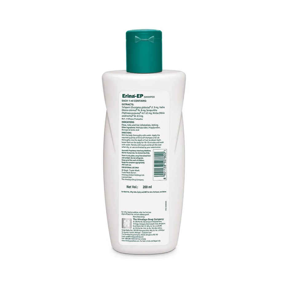 Himalaya Erina-Ep Tick And Flea Control Shampoo