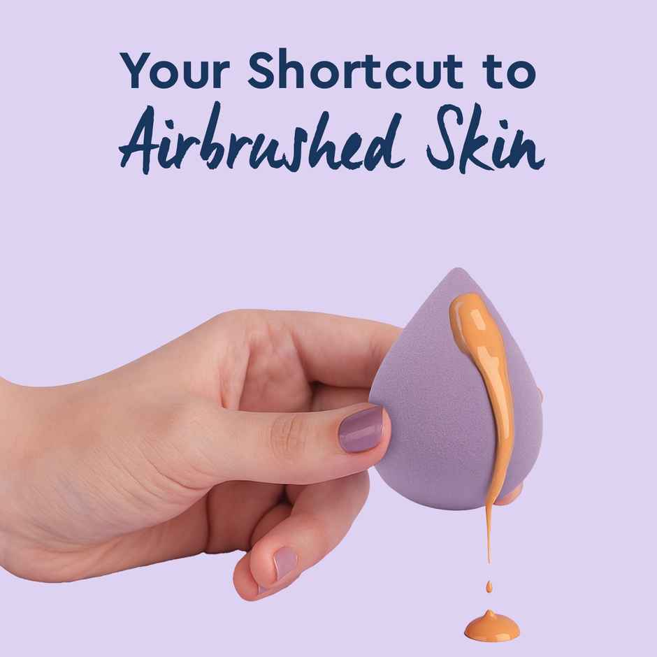 GUBB Beauty Blender Purple Pointed