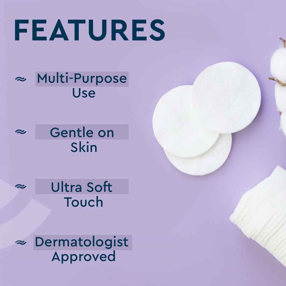 Gubb Embossed Cotton Pads 100S